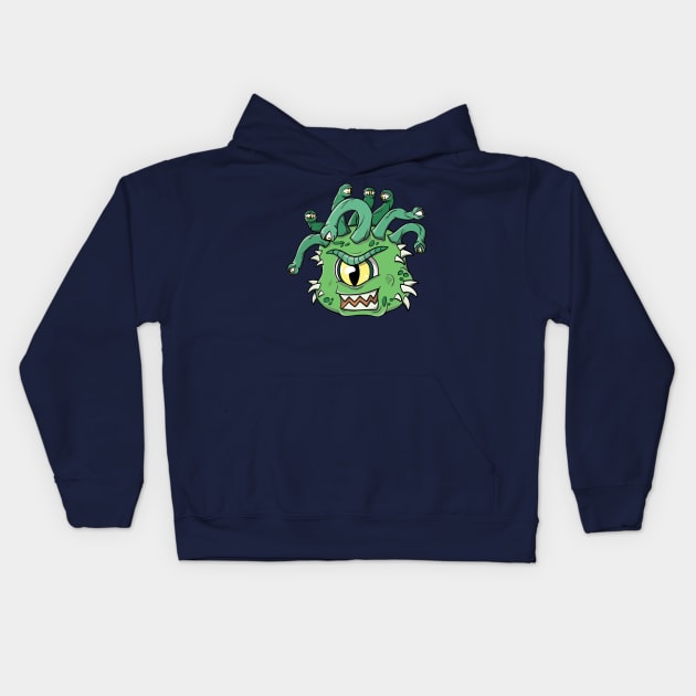 Beholder Kids Hoodie by CrowleyCreations